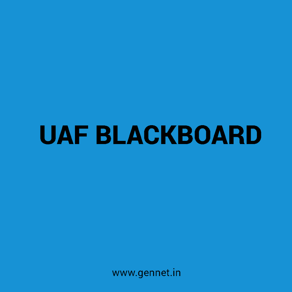 UAF Blackboard