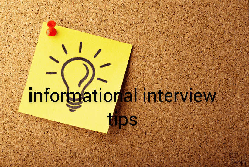 informational interview tips
