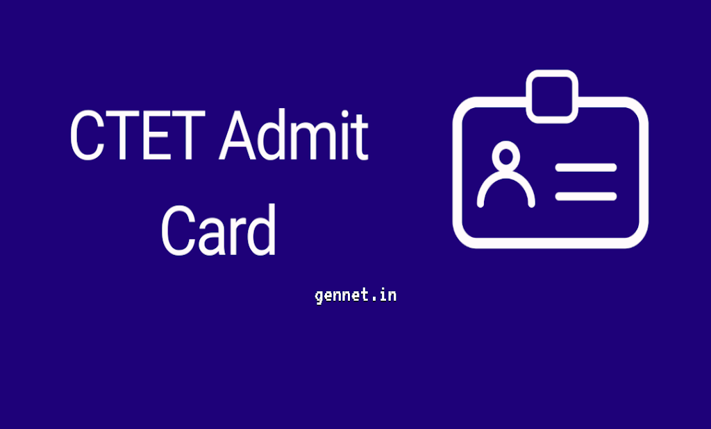 Details of CTET Admit Card 2023
