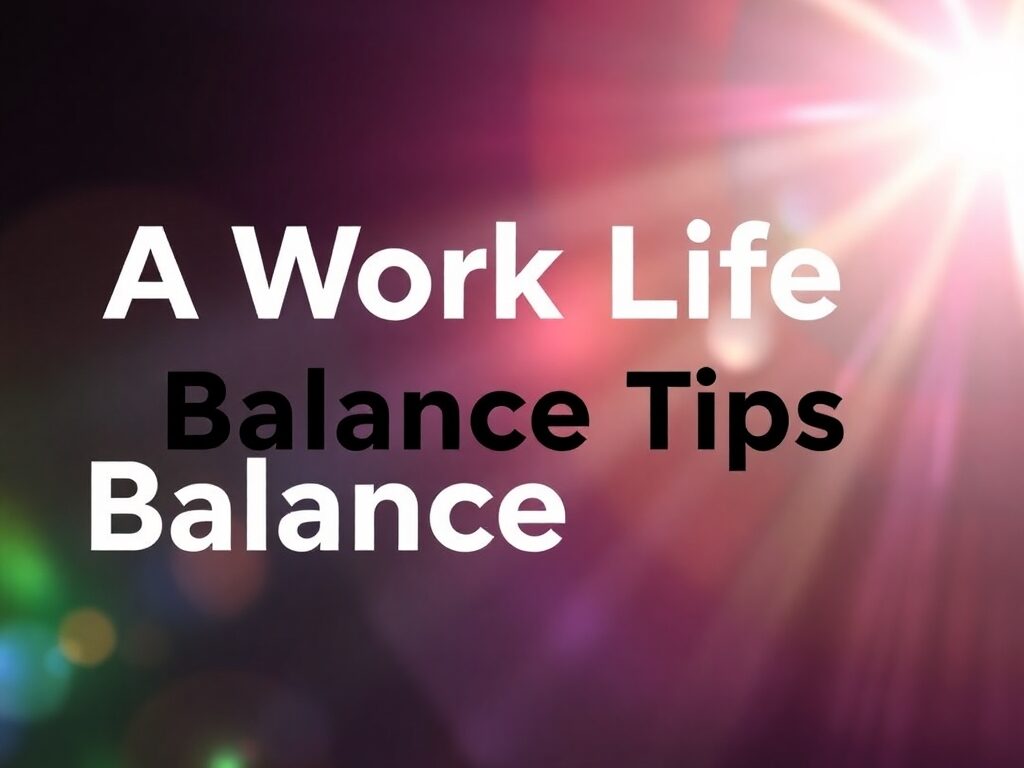 10 Work-Life Balance Tips